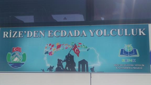 ECDADA YOLCULUK 5. KAFİLESİ UĞURLANDI...