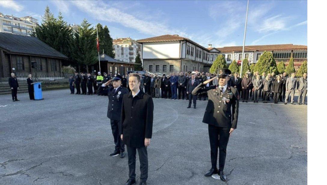 10 KASIM ATATÜRK'Ü ANMA ÇELENK TÖRENİ